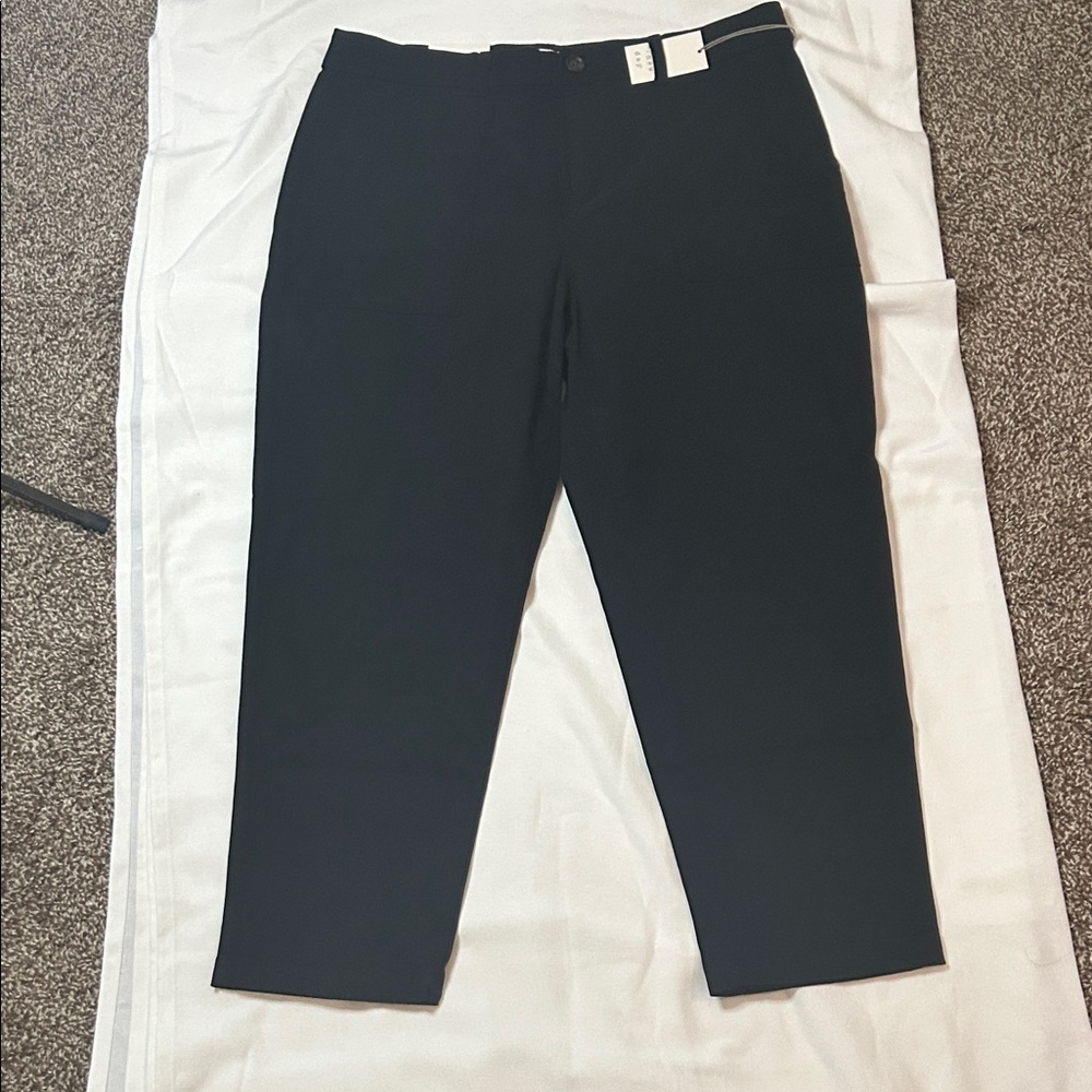 a new day women’s Stretch Elegant Black Dress Pants cargo style